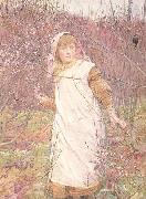 Lionel Percy Smythe,RA,RWS Springtime (mk46) Germany oil painting reproduction